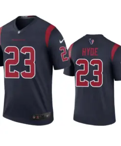 Carlos Hyde #23 Houston Texans Nike Color Rush Legend Jersey - Navy
