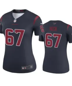 Charlie Heck Houston Texans Nike Women's Color Rush Legend Jersey - Anthracite