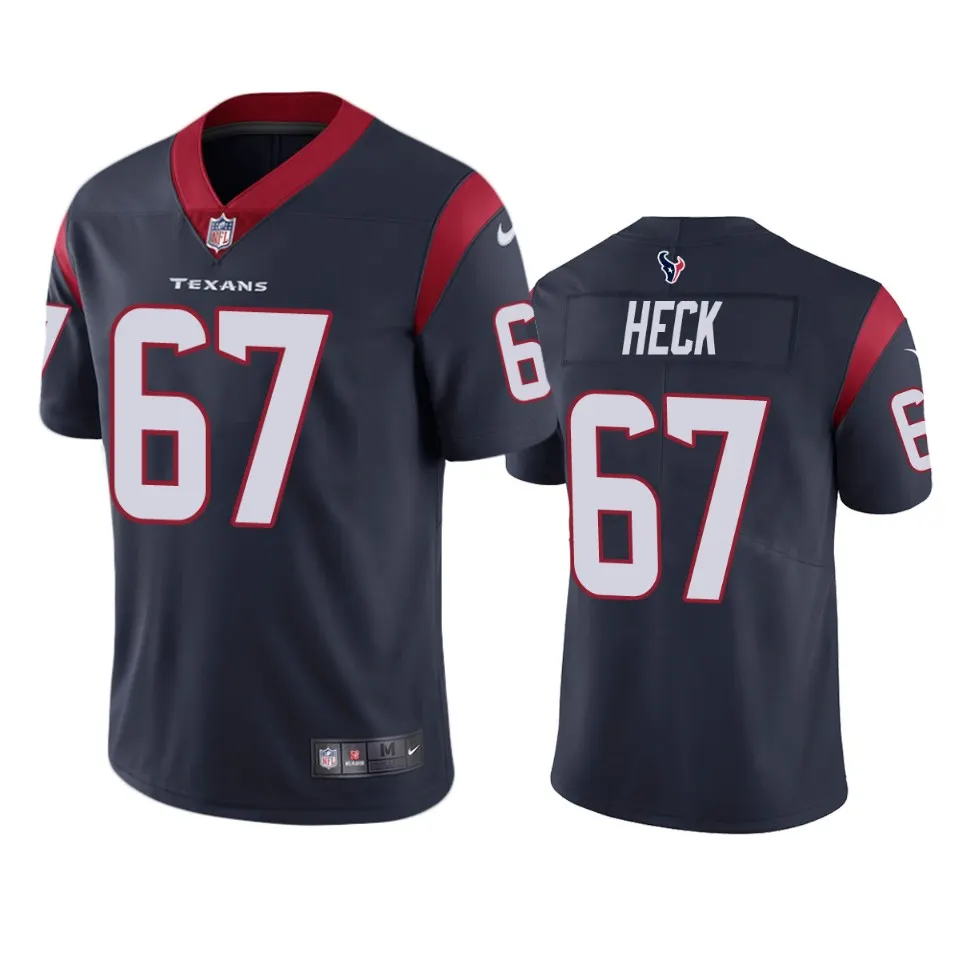 Charlie Heck Houston Texans Nike Vapor Untouchable Limited Jersey - Anthracite