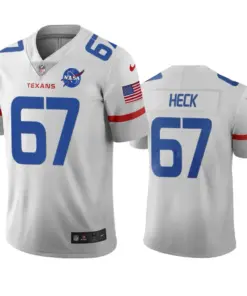 Charlie Heck Houston Texans Nike City Edition Vapor Limited Jersey - White