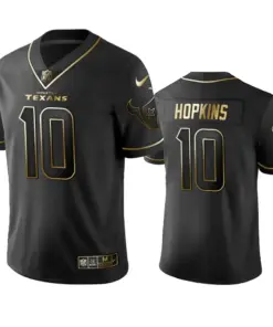 DeAndre Hopkins Houston Texans Nike 2019 Golden Edition Vapor Untouchable Limited Jersey - Anthracite