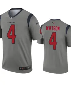 Deshaun Watson Houston Texans Nike Inverted Legend Jersey - Grey