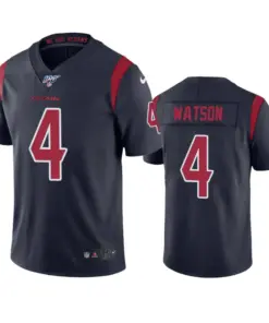 Deshaun Watson Houston Texans Nike 100th Season Color Rush Jersey - Navy