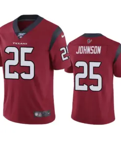 Duke Johnson Houston Texans Nike 100th Season Vapor Limited Jersey - Maroon