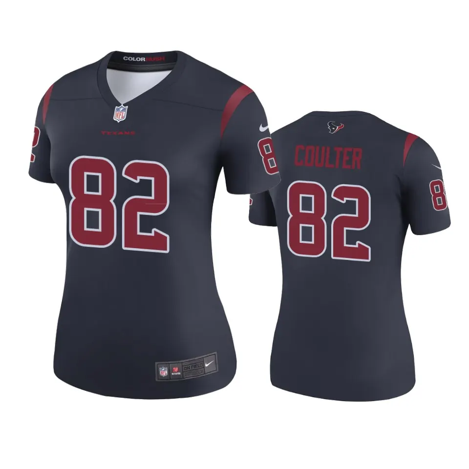 Isaiah Coulter Houston Texans Nike Women's Color Rush Legend Jersey - Navy