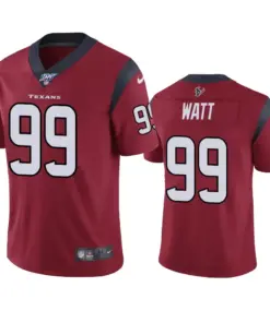 J.J. Watt Houston Texans Nike 100th Season Vapor Limited Jersey - Maroon