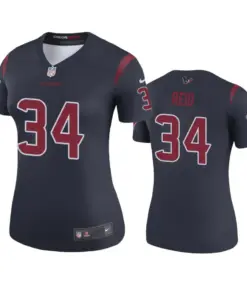 John Reid Houston Texans Nike Women's Color Rush Legend Jersey - Navy