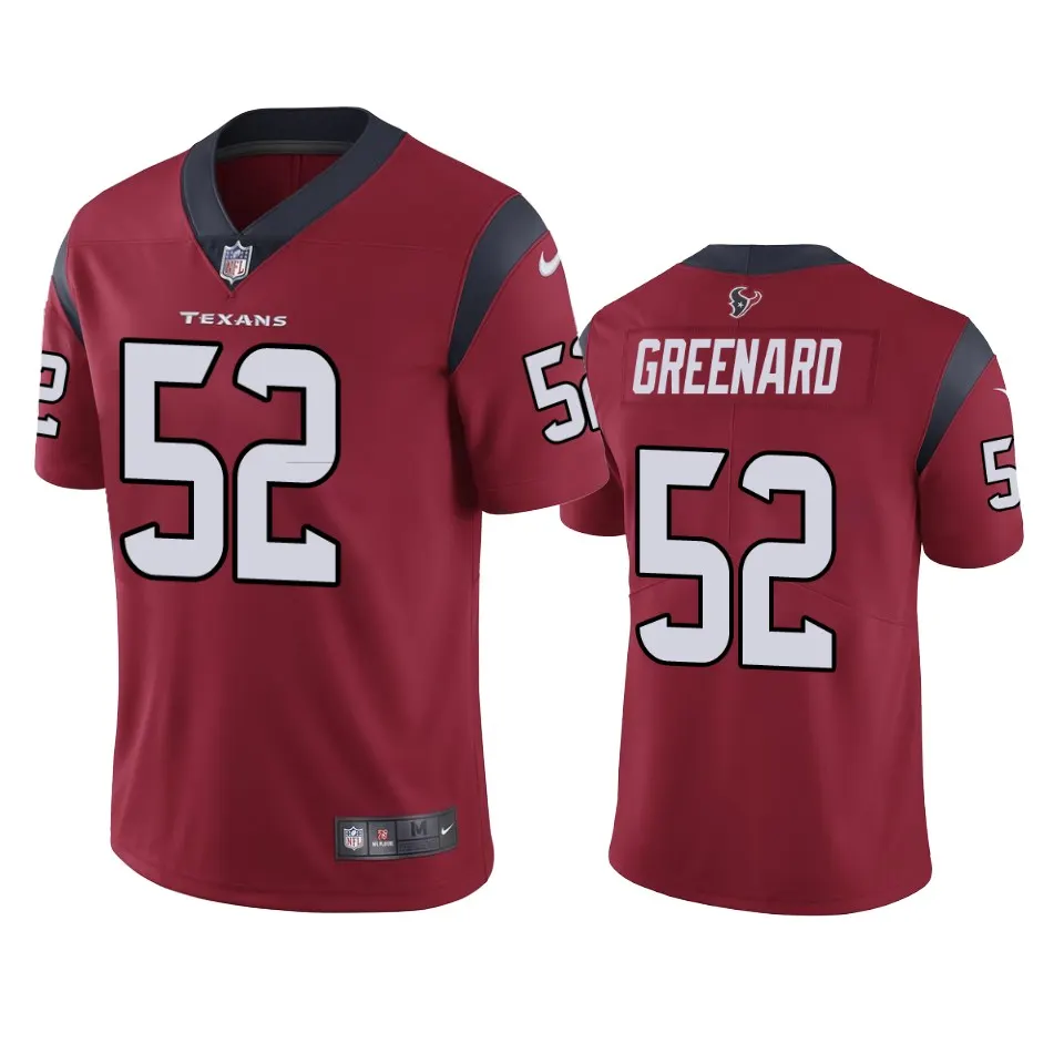 Jonathan Greenard Houston Texans Nike Vapor Limited Jersey - Maroon