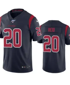 Justin Reid Houston Texans Nike 100th Season Color Rush Jersey - Navy