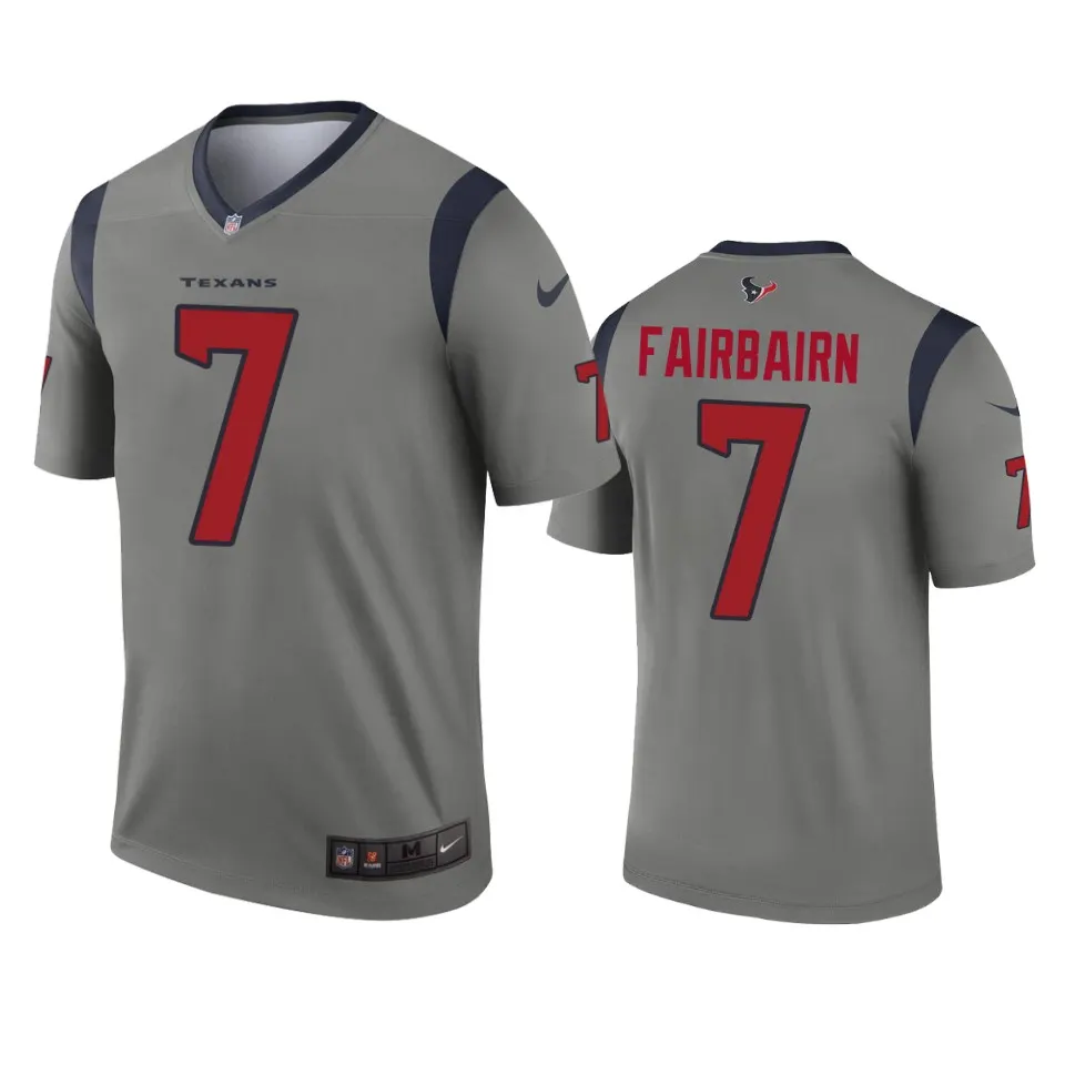 Ka'imi Fairbairn Houston Texans Nike Inverted Legend Jersey - Gray
