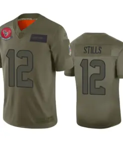 Kenny Stills Houston Texans Nike 2019 Salute to Service Limited Jersey - Olive