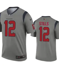 Kenny Stills Houston Texans Nike Inverted Legend Jersey - Grey
