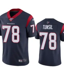 Laremy Tunsil Houston Texans Nike 100th Season Vapor Limited Jersey - Navy