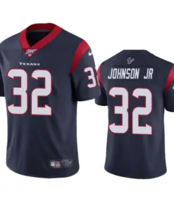 Lonnie Johnson Jr. Houston Texans Nike 100th Season Vapor Limited Jersey - Navy