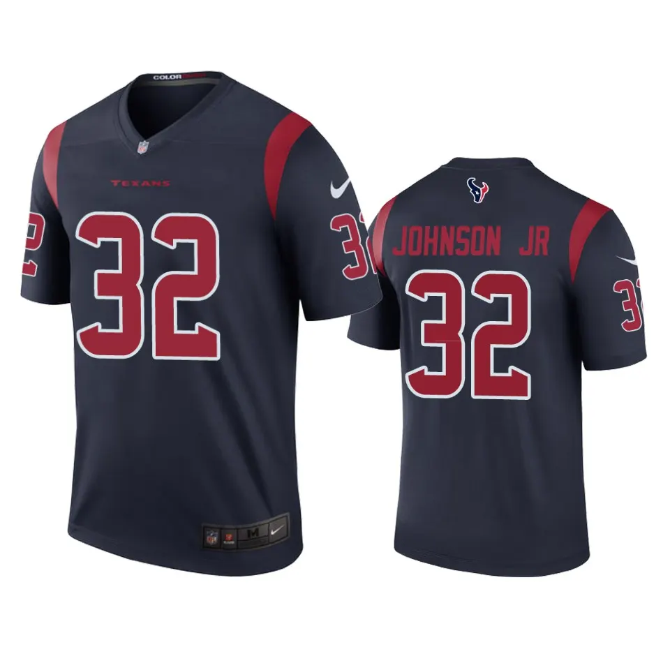 Lonnie Johnson Jr. Houston Texans Nike Color Rush Legend Jersey - Navy