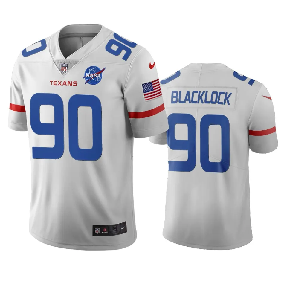 Ross Blacklock Houston Texans Nike City Edition Vapor Limited Jersey - White