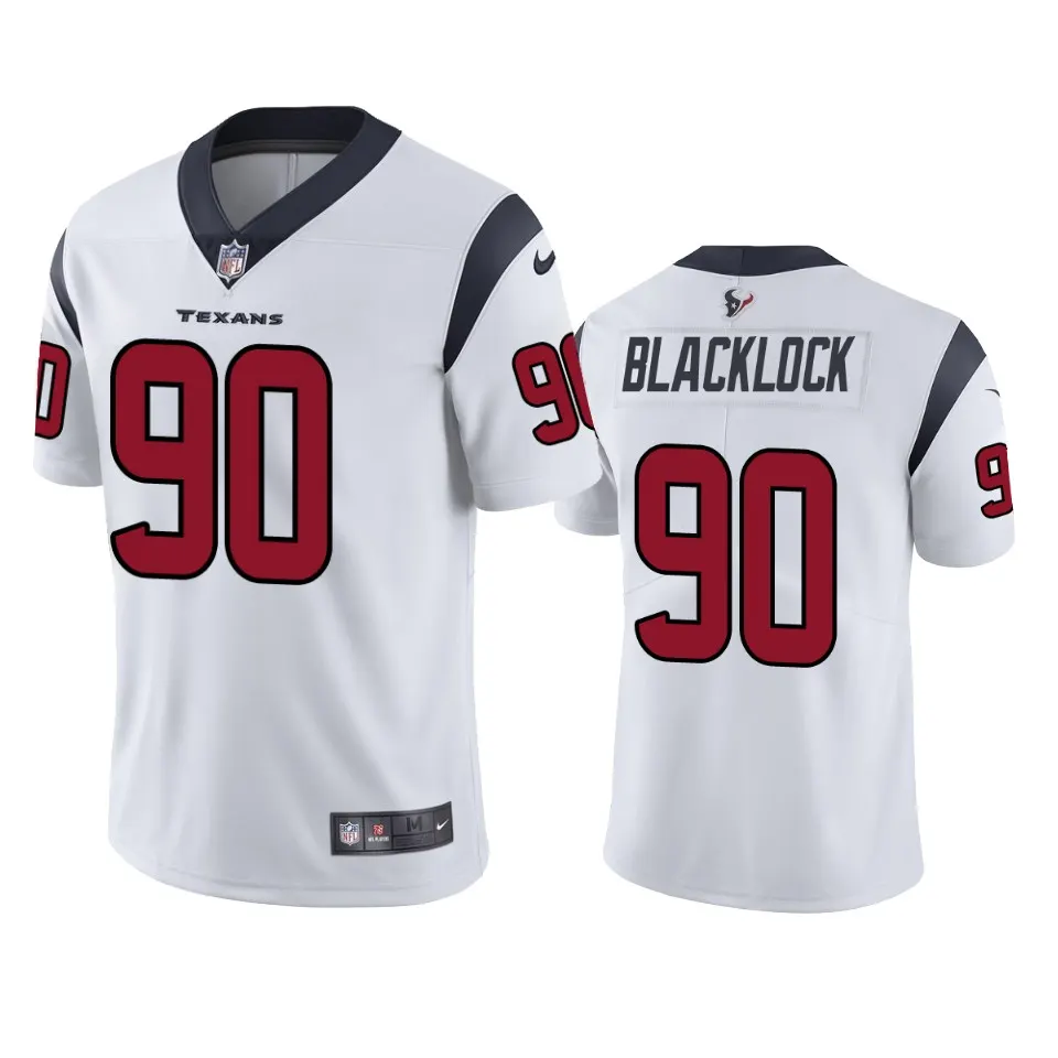 Ross Blacklock Houston Texans Nike Vapor Limited Jersey - White