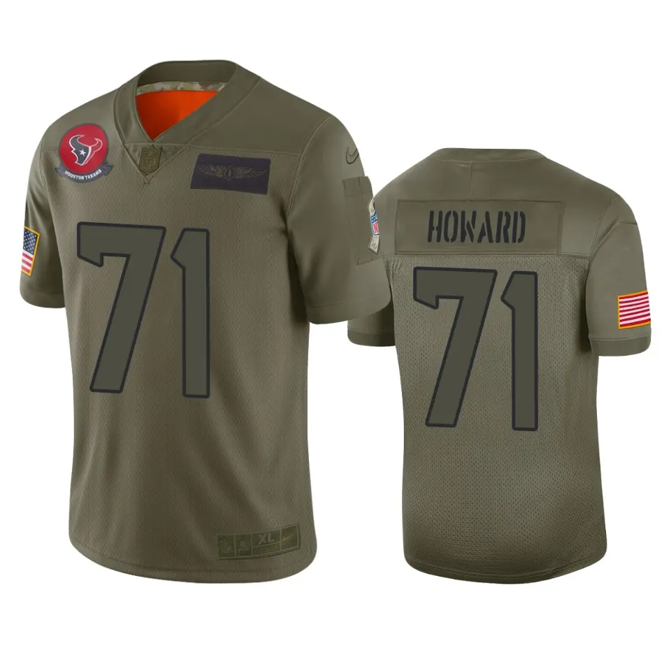 Tytus Howard Houston Texans Nike 2019 Salute to Service Limited Jersey - Olive
