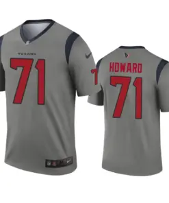 Tytus Howard Houston Texans Nike Inverted Legend Jersey - Gray