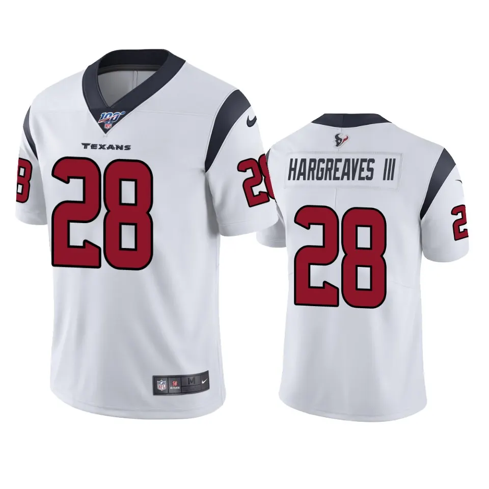 Vernon Hargreaves III Houston Texans Nike 100th Season Vapor Limited Jersey - White