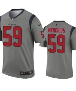 Whitney Mercilus Houston Texans Nike Inverted Legend Jersey - Gray