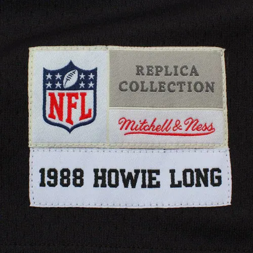 Howie Long Las Vegas Raiders Mitchell & Ness Retired Player Legacy Replica Jersey - Black - Image 6
