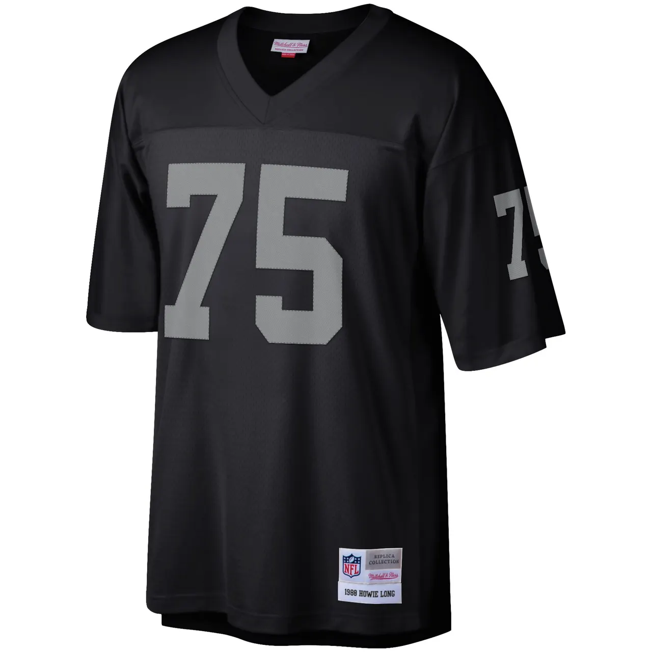 Howie Long Las Vegas Raiders Mitchell & Ness Retired Player Legacy Replica Jersey - Black - Image 3