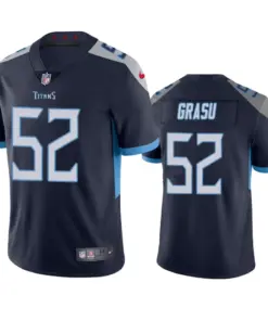 Hroniss Grasu Tennessee Titans Nike Vapor Limited Jersey - Navy