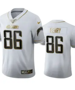 Hunter Henry Los Angeles Chargers Nike 100th Season Golden Edition Jersey - White
