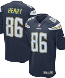 Hunter Henry Los Angeles Chargers Nike Game Jersey - Navy