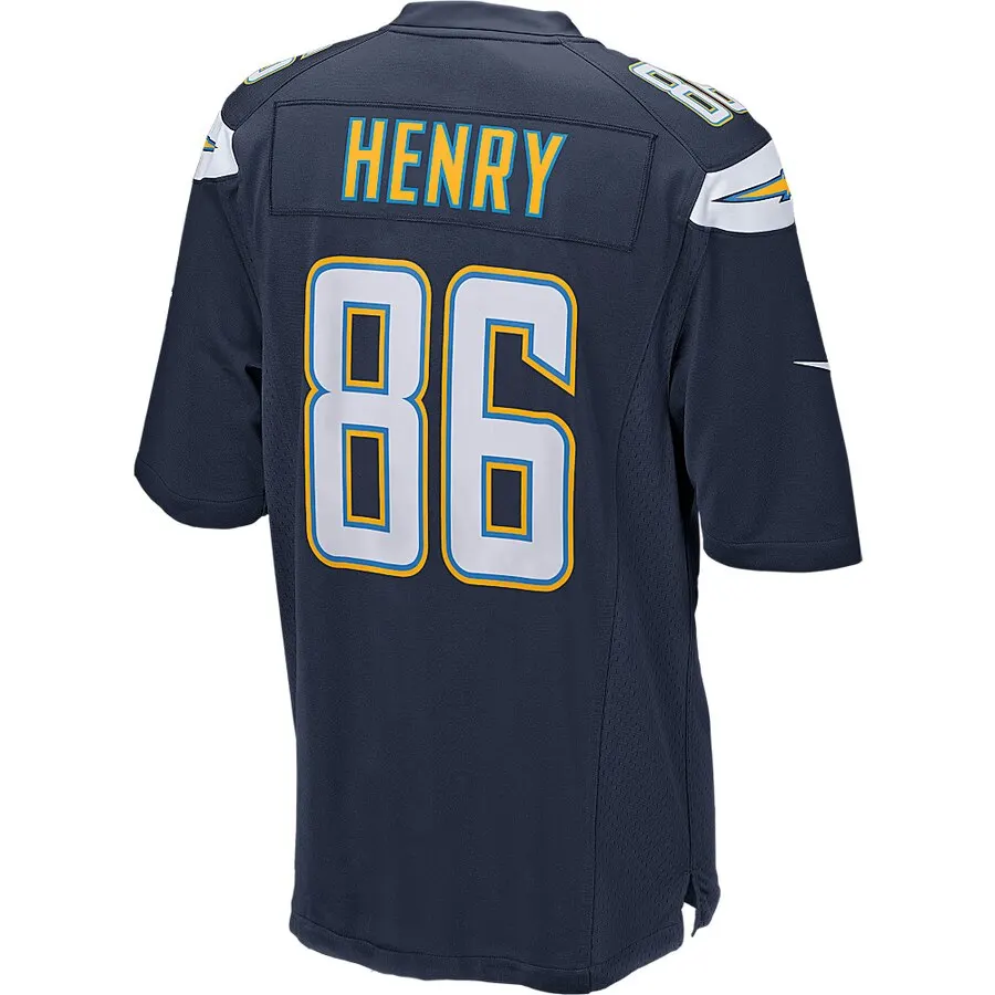 Hunter Henry Los Angeles Chargers Nike Game Jersey - Navy - Image 3