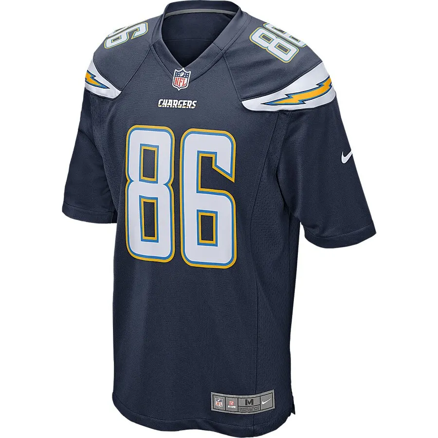 Hunter Henry Los Angeles Chargers Nike Game Jersey - Navy - Image 2