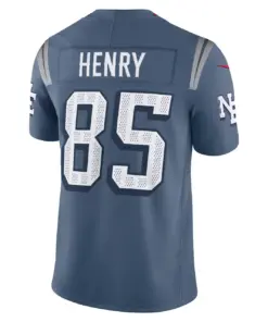 Hunter Henry New England Patriots Nike 2025 Rivalries Collection Limited Jersey - Storm Blue - Image 3