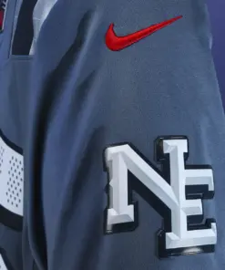 Hunter Henry New England Patriots Nike 2025 Rivalries Collection Limited Jersey - Storm Blue - Image 6