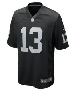 Hunter Renfrow Las Vegas Raiders Nike Game Jersey - Black - Image 3