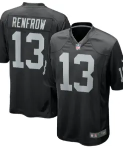 Hunter Renfrow Las Vegas Raiders Nike Game Player Jersey - White - Image 22