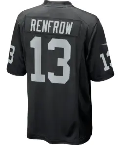 Hunter Renfrow Las Vegas Raiders Nike Game Player Jersey - White - Image 10