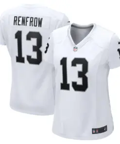 Hunter Renfrow Las Vegas Raiders Nike Women's Game Player Jersey - Black - Image 8