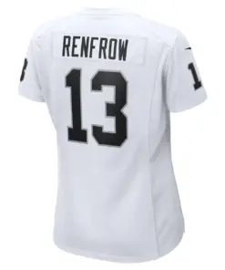 Hunter Renfrow Las Vegas Raiders Nike Women's Game Player Jersey - Black - Image 7