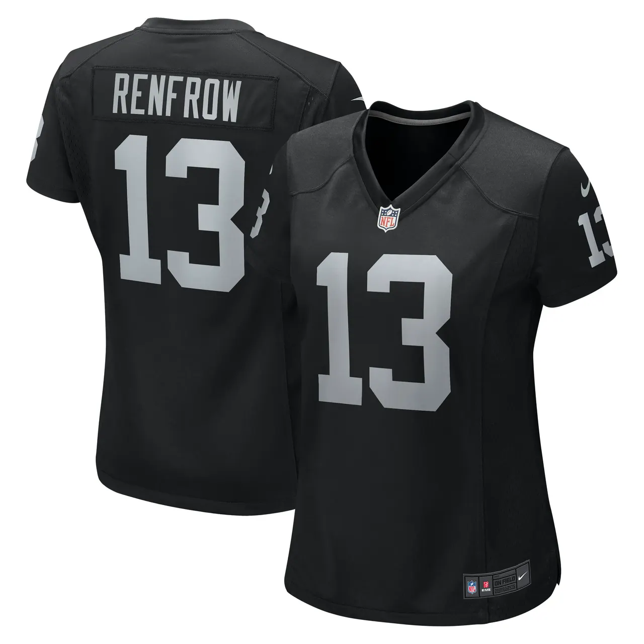 Hunter Renfrow Las Vegas Raiders Nike Women's Game Player Jersey - White - Image 13