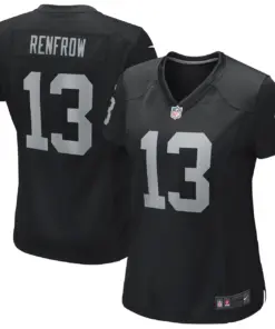 Hunter Renfrow Las Vegas Raiders Nike Women's Game Player Jersey - White - Image 8