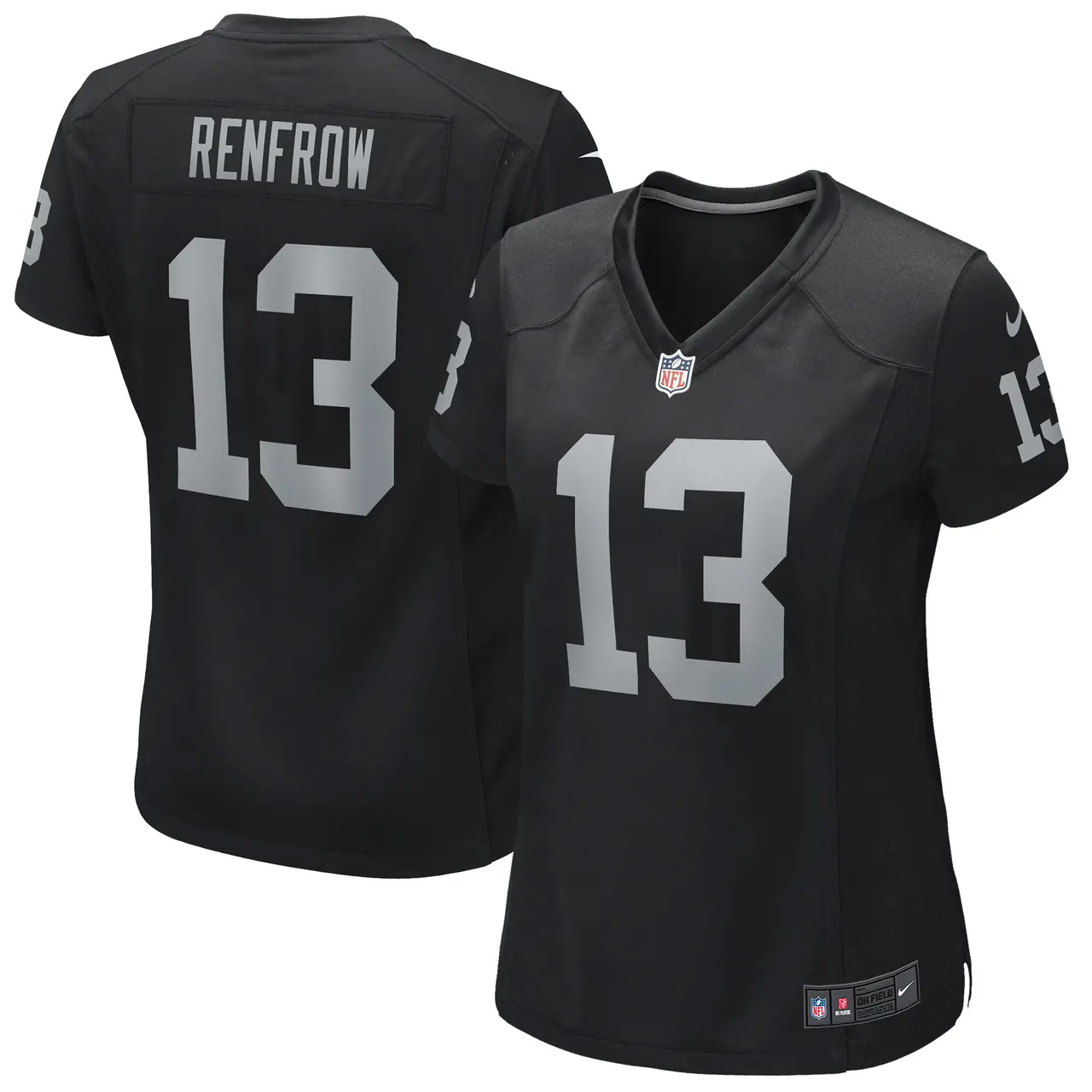 Hunter Renfrow Las Vegas Raiders Nike Women's Game Player Jersey - White - Image 8