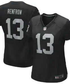 Hunter Renfrow Las Vegas Raiders Nike Women's Game Player Jersey - White - Image 19