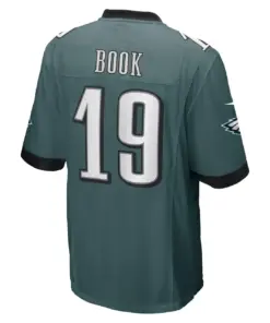 Ian Book Philadelphia Eagles Nike Game Player Jersey - Midnight Green - Image 4