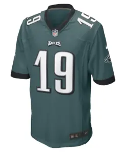 Ian Book Philadelphia Eagles Nike Game Player Jersey - Midnight Green - Image 3