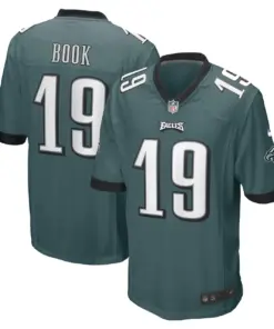 Ian Book Philadelphia Eagles Nike Game Player Jersey - Midnight Green - Image 2