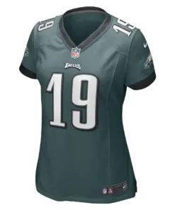 Ian Book Philadelphia Eagles Nike Women's Game Player Jersey - Midnight Green - Image 3