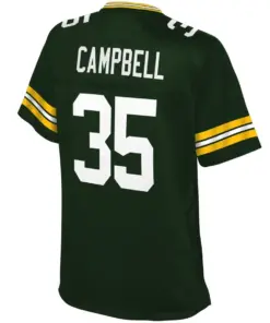 Ibraheim Campbell Green Bay Packers NFL Pro Line Women's Player Jersey - Kelly Green - Image 3