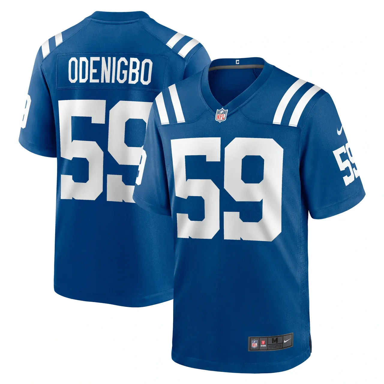 Ifeadi Odenigbo Indianapolis Colts Nike Game Player Jersey - Royal Blue - Image 2