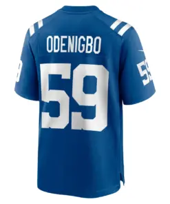 Ifeadi Odenigbo Indianapolis Colts Nike Game Player Jersey - Royal Blue - Image 4